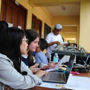 St. Theresa's College of Cebu Intramurals Barkers Booth